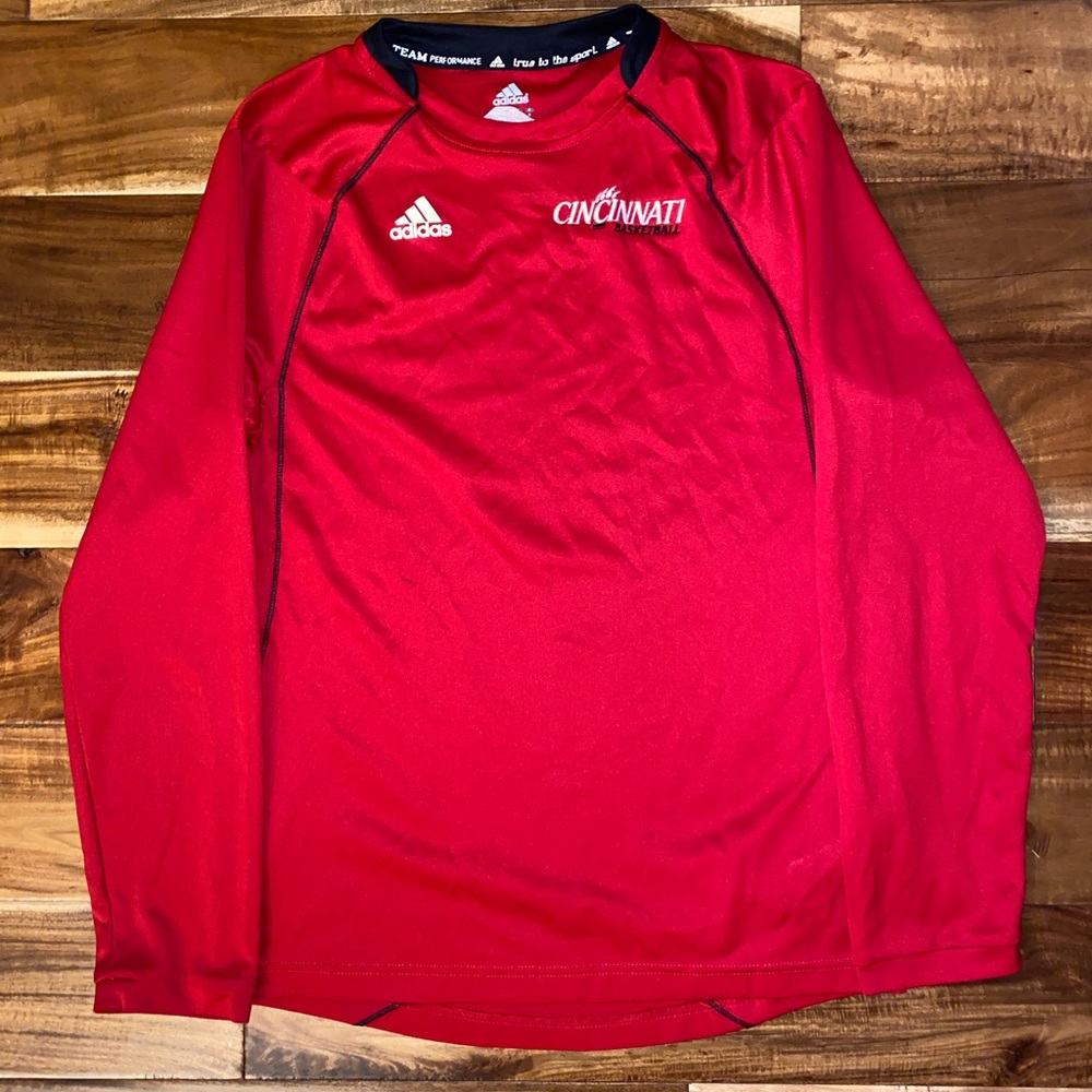 Adidas Cincinnati Bearcats Basketball Long Sleeve